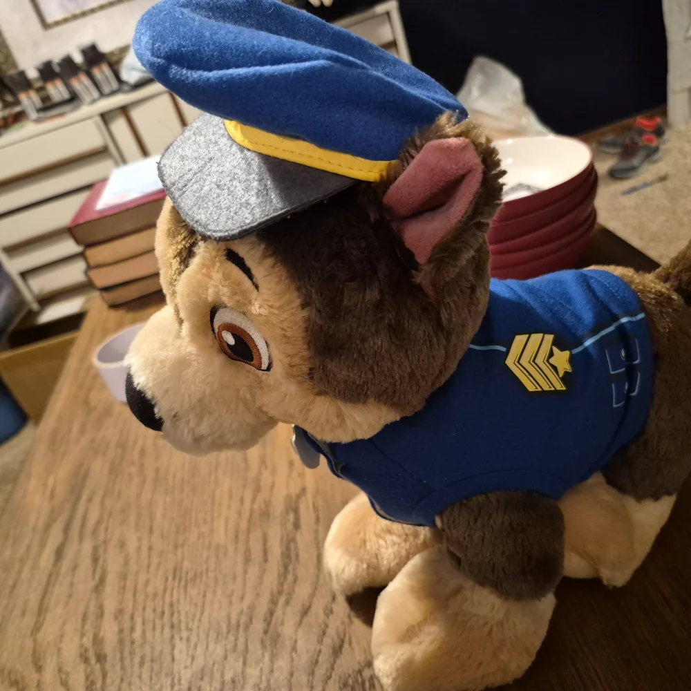 Build-A-Bear PAW Patrol Chase Plush Stuffed Animal - 14